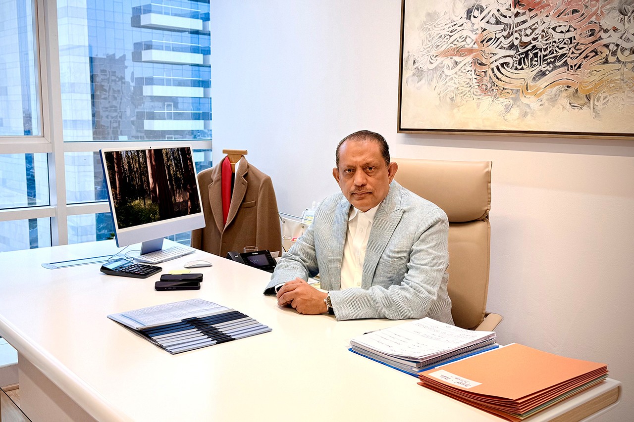Portrait of Mr. Kamal, founder of MEERA
